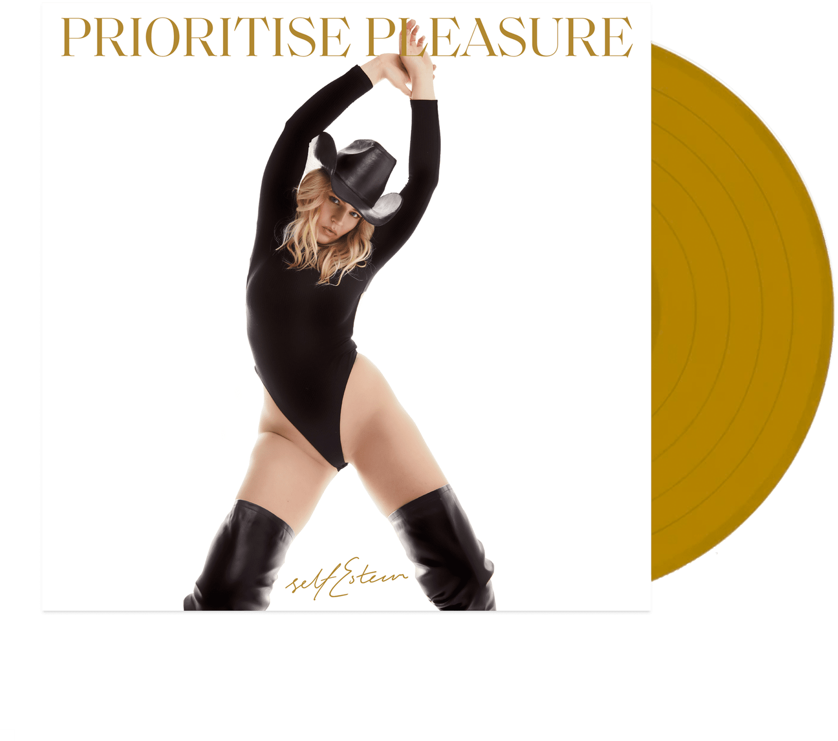 Prioritise Pleasure - Limited Edition Gold Vinyl